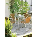 Bolero Round Stackable Bistro Table 600mm - Image 2