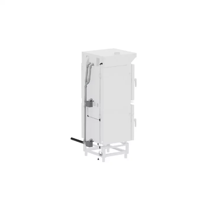 Buffalo Freestanding Smart Touchscreen Compact Combi Oven  6 x GN 1/1 with Installation Kit and Extraction Hood - Image 4