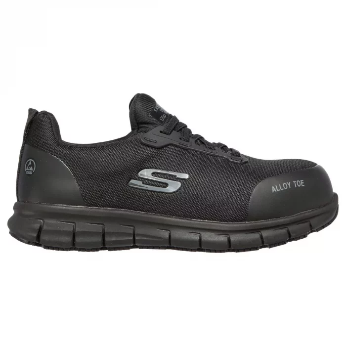 Skechers Womens Safety Shoe with Alloy Toe Cap - Size 37 (UK 4) - Image 4