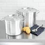 Vogue Aluminium Stock Pot 37cm - Image 5