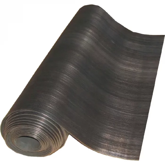 COBA Fine Ribbed Rubber Matting 0.9 x 10m - Image 1