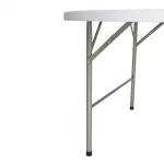 Bolero 5ft Round Folding Table White - Image 6