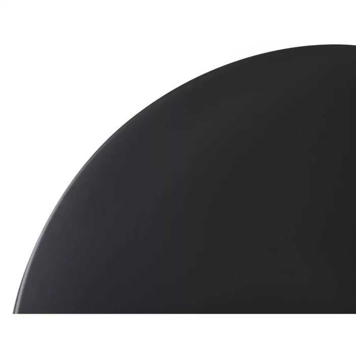 Werzalit Pre-drilled Round Table Top Black 800mm - Image 4