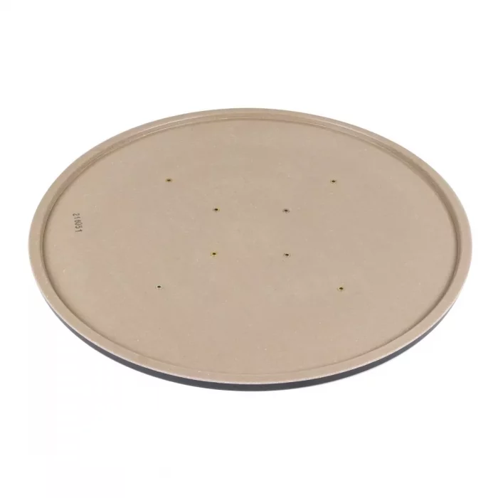 Werzalit Pre-drilled Round Table Top Black 800mm - Image 6