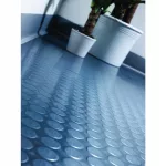 COBA Circular Pattern Rubber Non-Slip Matting Roll 1.2 x 10m - Image 2
