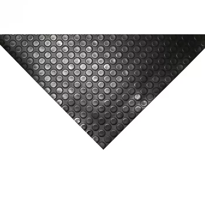 COBA Circular Pattern Rubber Non-Slip Matting Roll 1.2 x 10m - Image 1