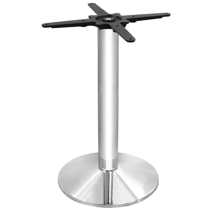 Bolero Round Tulip Table Base Chrome - Image 1