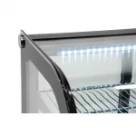 Polar G-Series Energy Efficient Countertop Food Display Fridge Black 160Ltr - Image 2