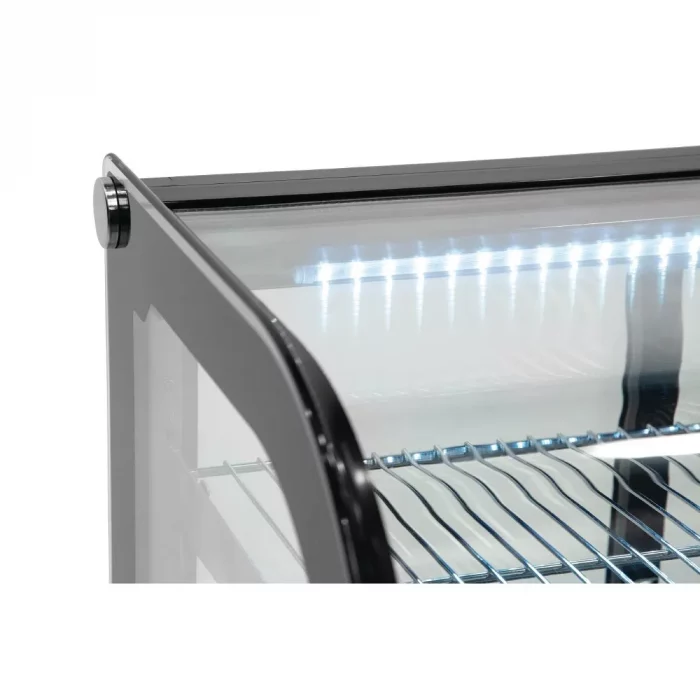 Polar G-Series Energy Efficient Countertop Food Display Fridge Black 160Ltr - Image 2