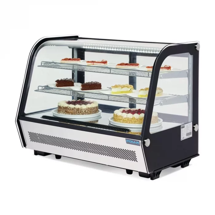Polar G-Series Energy Efficient Countertop Food Display Fridge Black 160Ltr - Image 11