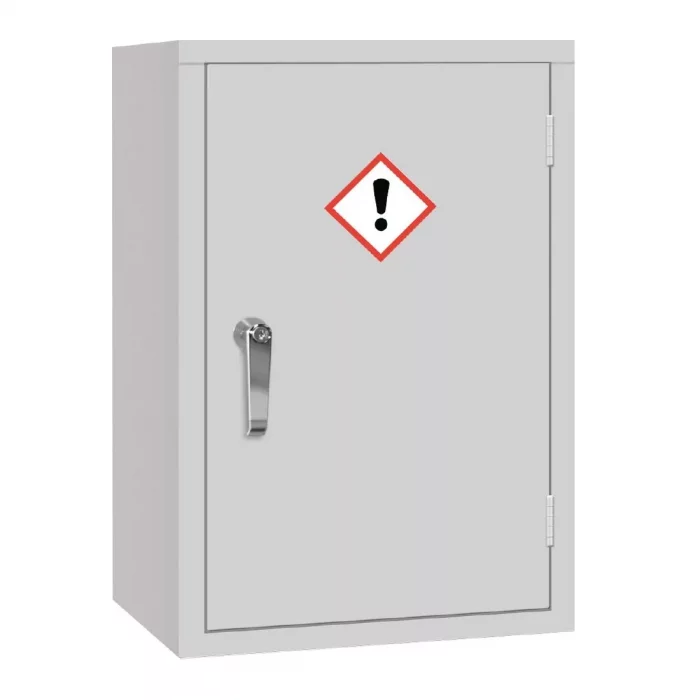 COSHH Cabinet Single Door Grey 10Ltr - Image 1
