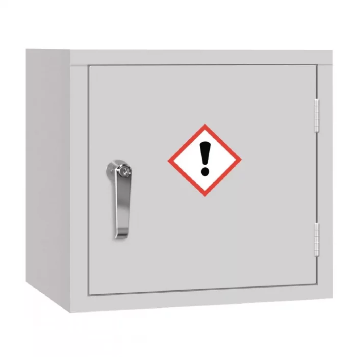 COSHH Cabinet Single Door Grey 3Ltr - Image 1