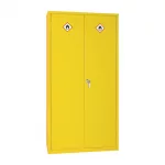 Hazardous Substance Cabinet Double Door Yellow 50Ltr