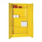 Hazardous Substance Cabinet Double Door Yellow 50Ltr - Image 3
