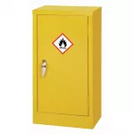 Hazardous Substance Cabinet Single Door Yellow 10Ltr