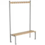 Single Sided Coat Hanger Bench 1200mm