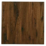 Werzalit Pre-drilled Square Table Top Antique Oak 800mm