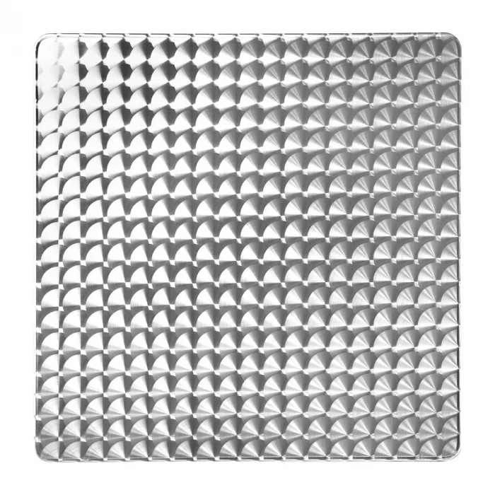 Bolero Square Stainless Steel Bistro Table 700mm - Image 3