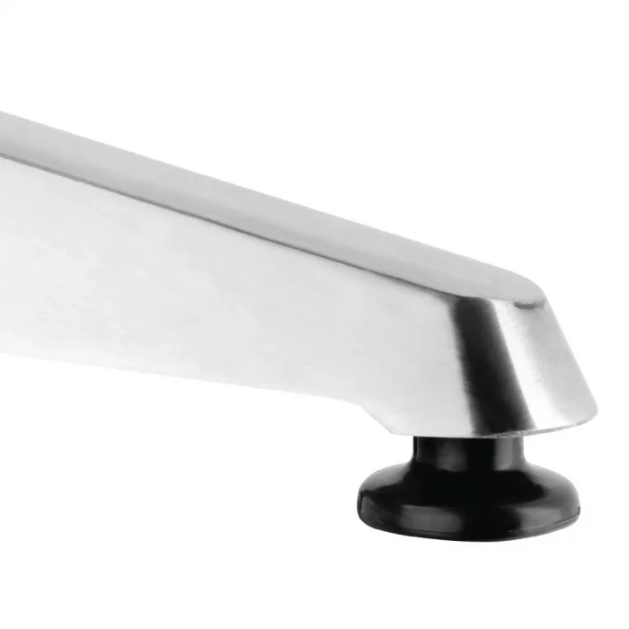 Bolero Square Stainless Steel Bistro Table 700mm - Image 5