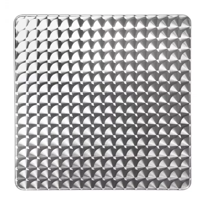Bolero Square Flip Top Table Stainless Steel 600mm - Image 6