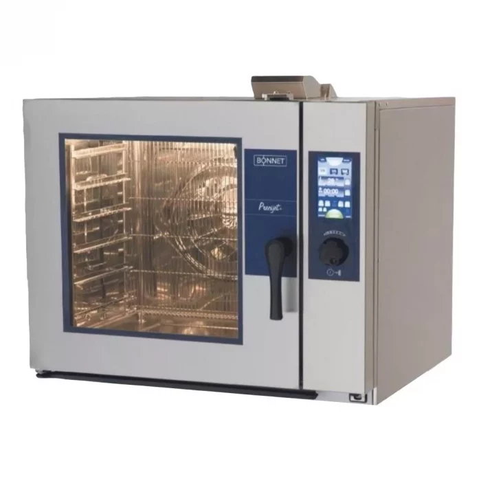 Hobart Bonnet Precijet+ 6 Grid Combi Oven Gas - Image 1
