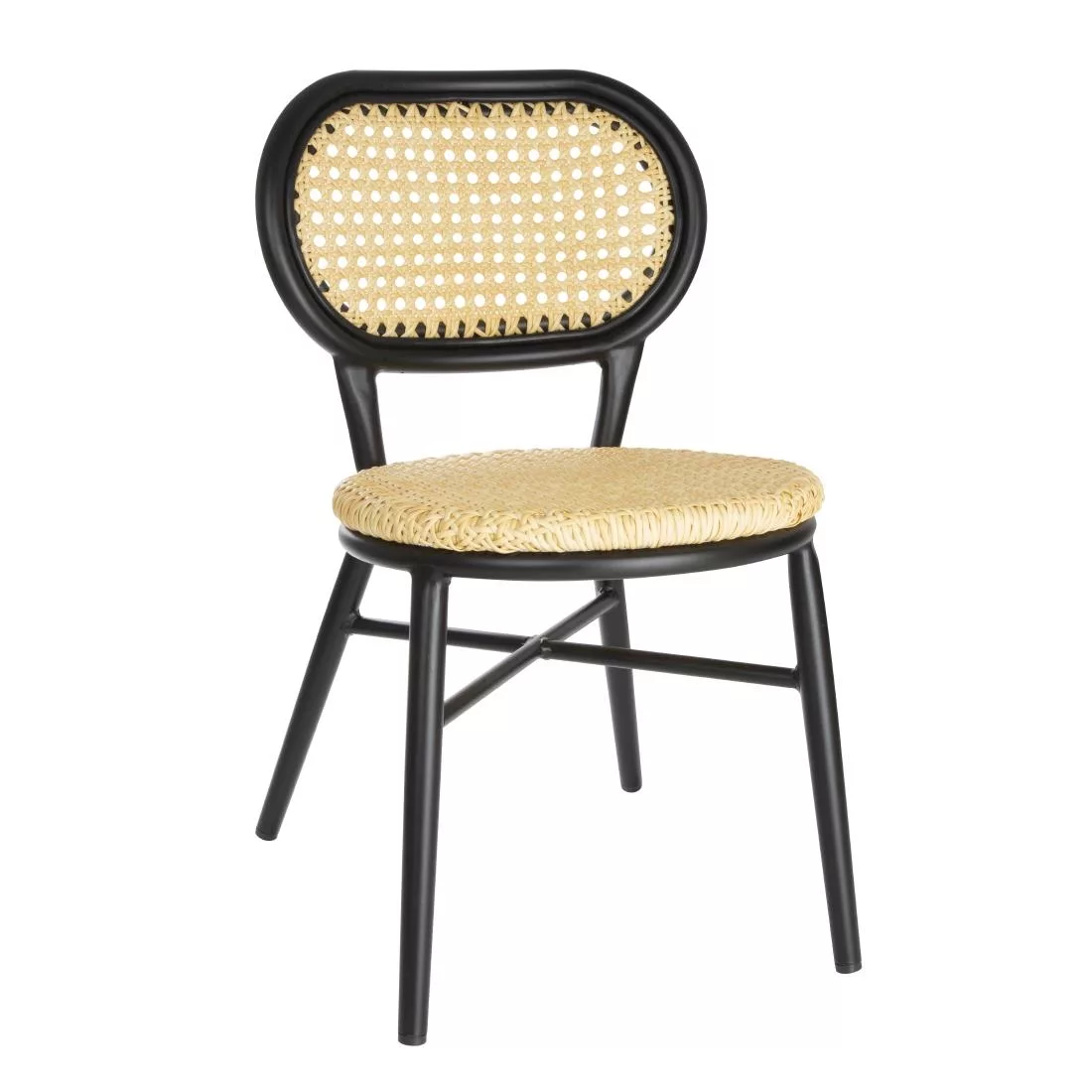 ch113_marstonrattanchair1.jpg Bolero Marston Rattan Side Chair (Pack of 2) - Image 1