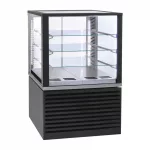 Roller Grill Panoramic Refrigerated Display Cabinet FSC800 Black