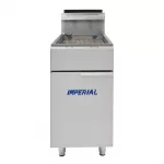 Imperial Single Tank Twin Basket Freestanding Natural Gas Fryer IFS-50-OP - Image 4