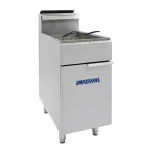 Imperial Single Tank Twin Basket Freestanding Natural Gas Fryer IFS-50-OP - Image 5