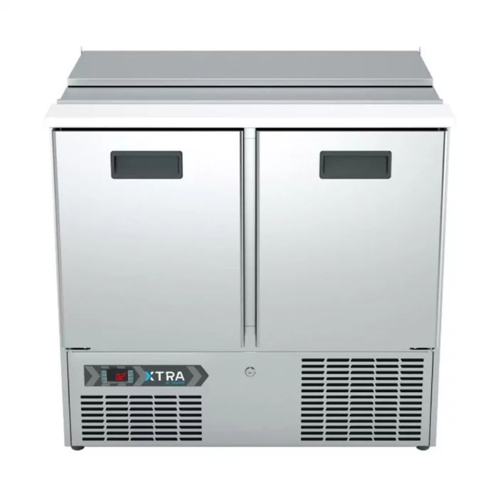 Foster Two Section XTRA Saladette Counter Fridge St/St Ext/Int XRS-2H 33-270 - Image 1