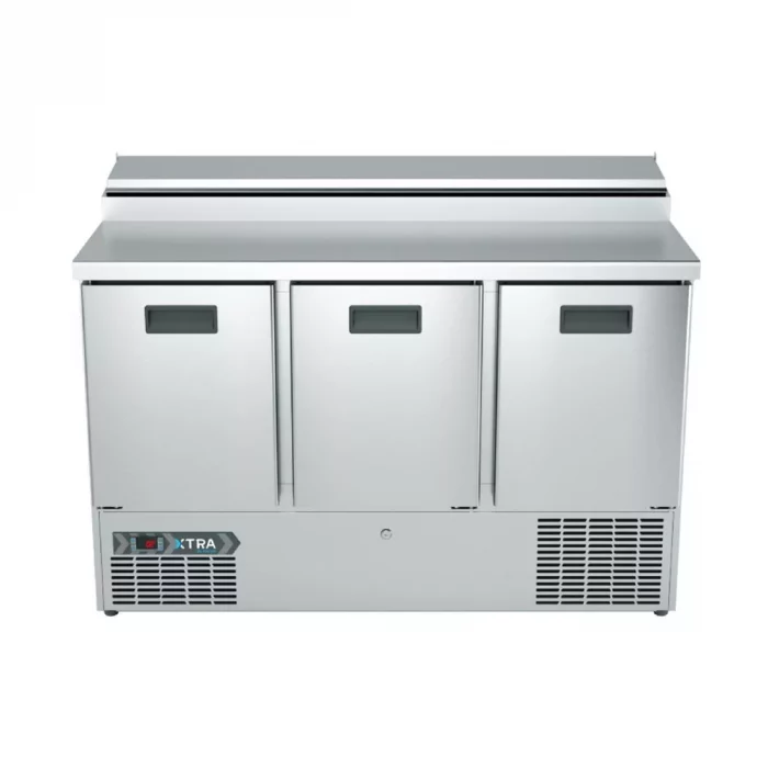 Foster Three Section XTRA Raised Top Prep Fridge St/St Ext/Int XRP-3H 33-272 - Image 1