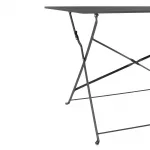 Bolero Perth Black Pavement Style Folding Table 1100x700mm - Image 3