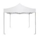 Bolero White Gazebo 3x3m