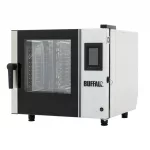 Buffalo Freestanding Smart Touchscreen Compact Combi Oven  6 x GN 1/1 with Installation Kit and Extraction Hood - Image 10