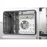 Buffalo Freestanding Smart Touchscreen Compact Combi Oven  6 x GN 1/1 with Installation Kit and Extraction Hood - Image 17