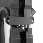 Vogue 3 Tier PP Folding Trolley Black Small - Image 7