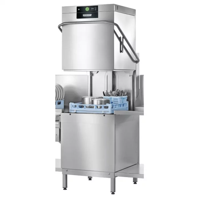 Hobart Premax Pass Through Dishwasher with Drain Heat Recovery and Integral Softener AUPRSW-10B - Image 1