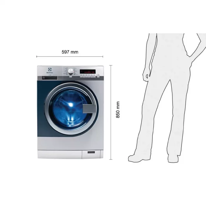 Electrolux myPRO Commercial Washing Machine WE170V Gravity Drain With Sluice Function - Image 2