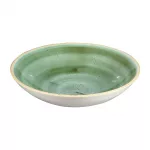 Churchill Stonecast Round Coupe Bowls Samphire Green 182mm (Pack of 12) - Image 2