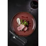 Dudson Harvest Plum Coupe Plate 11.25 inch Box 12 - Image 2