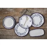 Dudson Harvest Mediterranean Organic Coupe Plate 11.4 inch Box 12 - Image 3