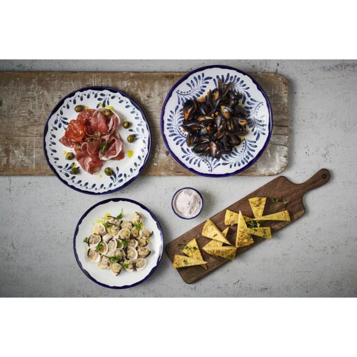 Dudson Harvest Mediterranean Organic Coupe Plate 11.4 inch Box 12 - Image 2