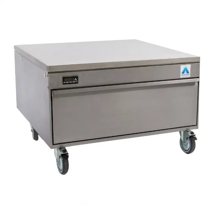 Adande Chef Base Fridge Freezer Single Drawer VCR1/HCW - Image 1