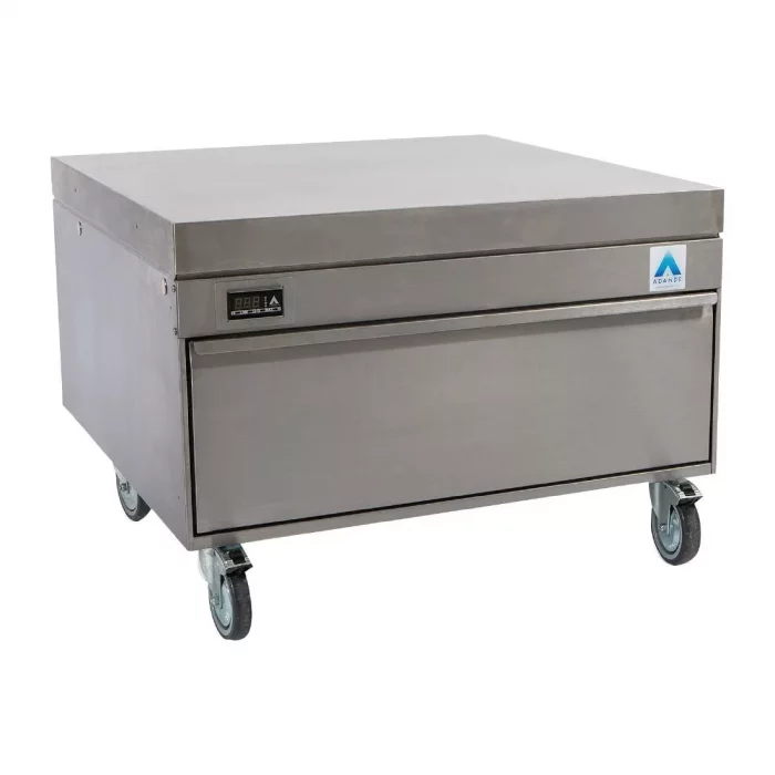Adande Chef Base Fridge Freezer Single Drawer VCR1/HCHS - Image 1