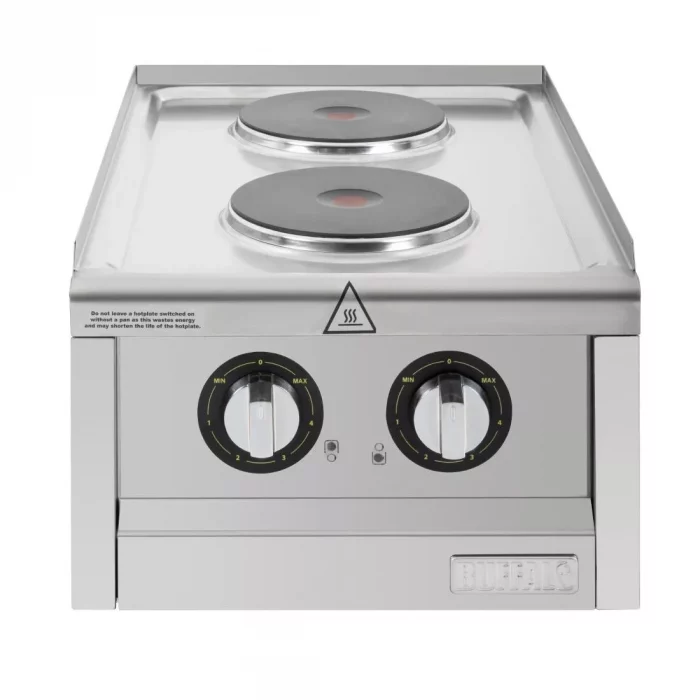 Buffalo 600 Series 2 Ring Electric Hob - Image 4