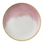 Churchill Stonecast Accents Petal Pink Evolve Coupe Plate 160mm (Pack of 12)
