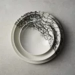 Churchill Kintsugi Accents Quartz Black Evolve Coupe Plate 260mm (Pack of 12) - Image 3