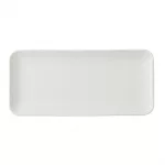Churchill Dudson Harvest Norse White Organic Coupe Rect Platter 350 x 159mm (Pack of 6)