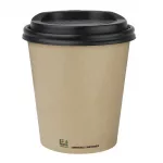 Fiesta Compostable Coffee Cups Single Wall 340ml / 12oz (Pack of 1000) - Image 2
