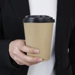Fiesta Compostable Coffee Cups Single Wall 340ml / 12oz (Pack of 1000) - Image 5